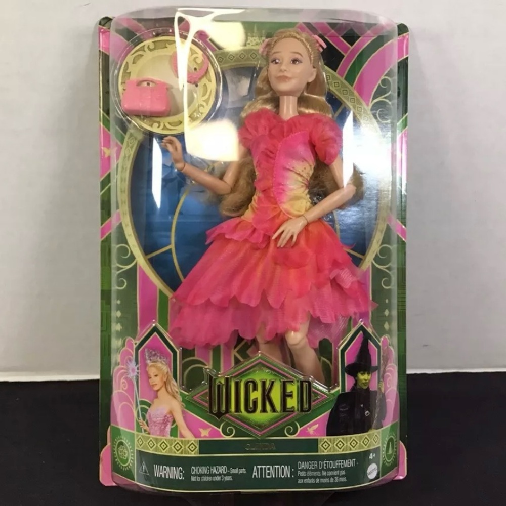 Mattel Wicked Movie Glinda Fashion Doll and Parts RARE URL MISPRINT